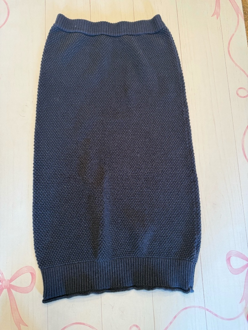 Free People Beach Hailee Sweater skirt Navy Size XS
